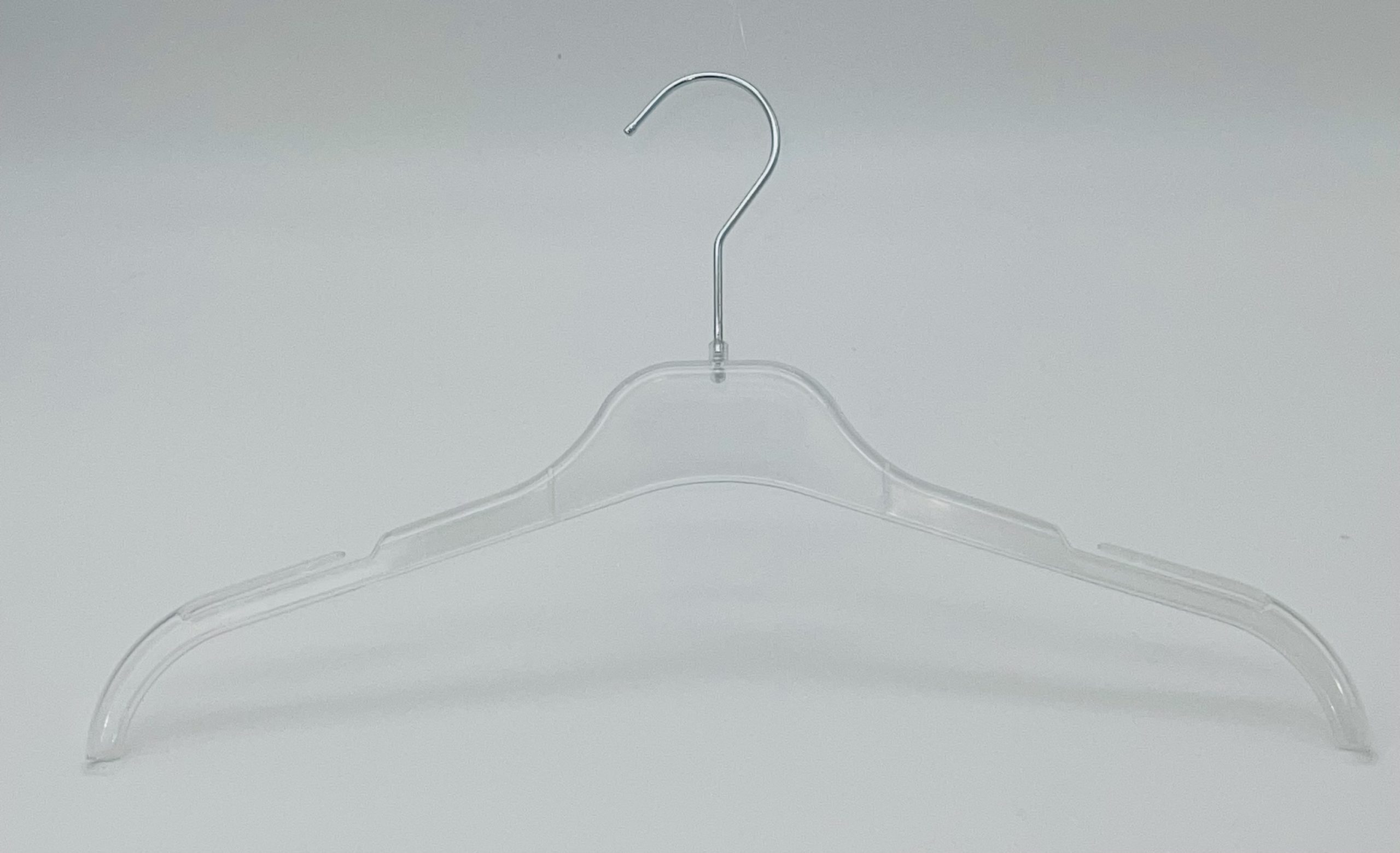 Cintre en plastique avec pinces pour jupes et pantalons (SOC) - Le Cintre  Francais